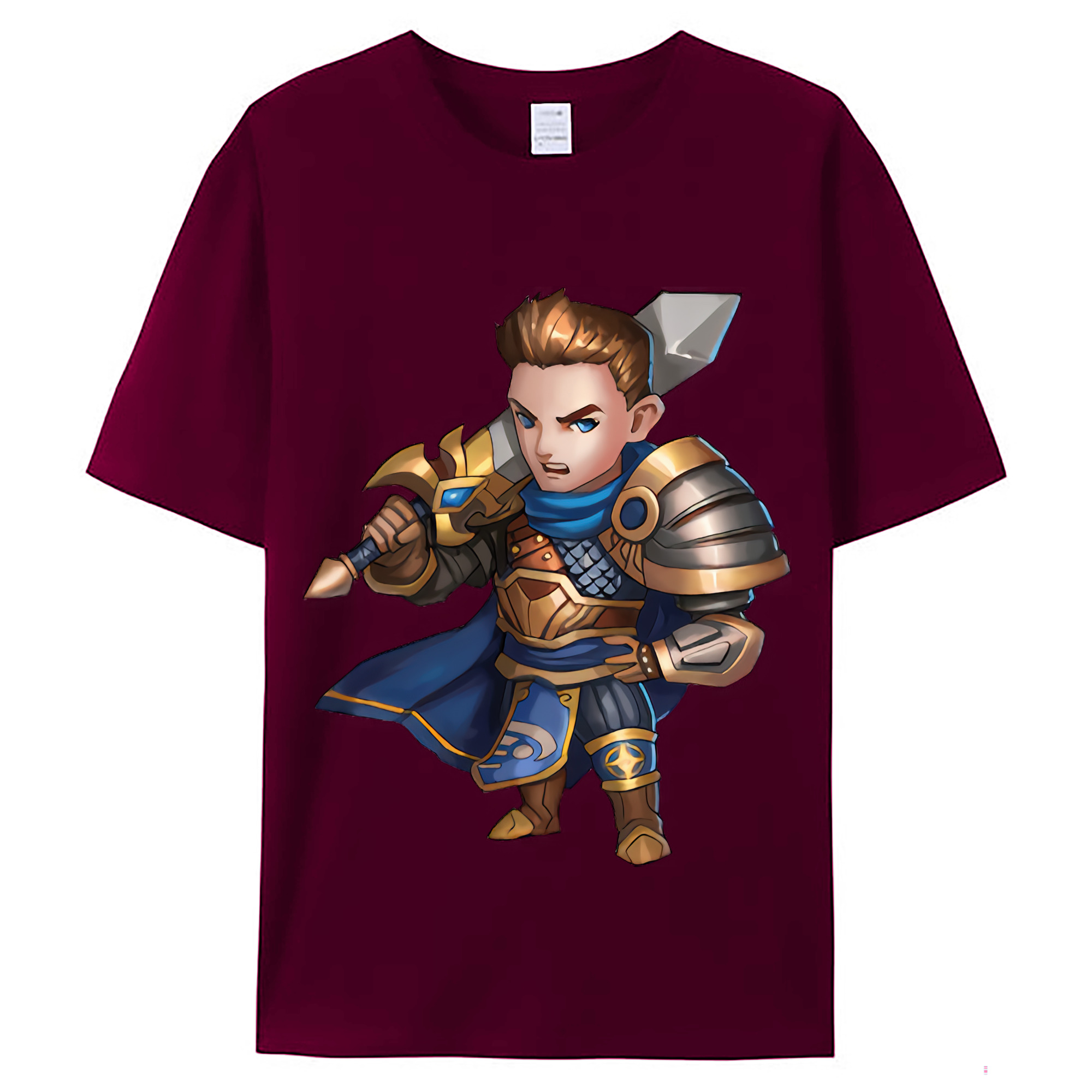 （画像用） リーグ・オブ・レジェンド League of Legends LOL レディースカジュアルプリントTシャツ（綿100％）